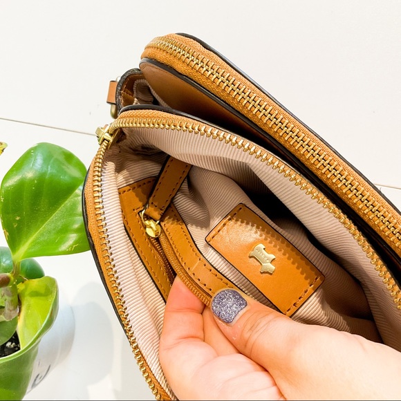 NWOT Radley London Soft Leather Brown Crossbody Bag (Duke's Place) - Picture 10 of 13